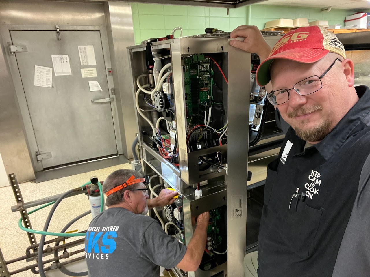 Ice machine service work
